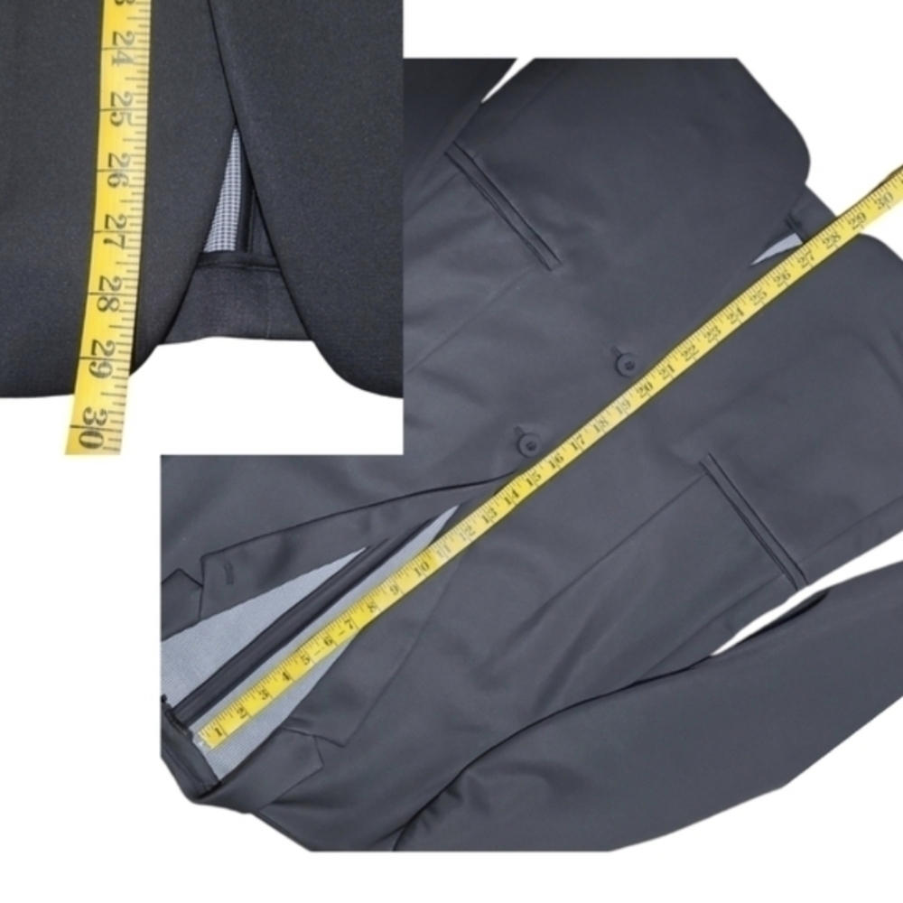 Patrizia Pepe Men's Black ltalian Designer Blazer EU 52 / US 42 Modern Fit - Picture 12 of 14